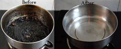 How to Clean Burnt Pots and Pans, Stainless Steel or Non-Stick