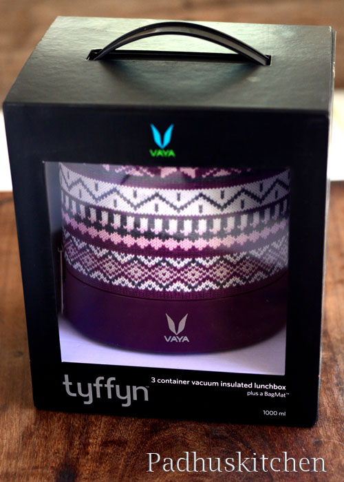 VAYA TYFFYN- Product Review – The Culinary Peace